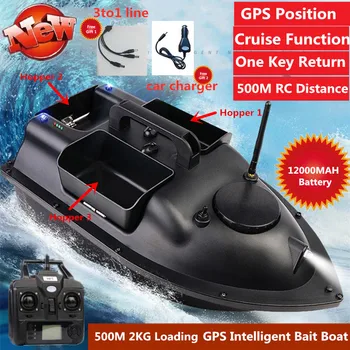 500M RC Afstand GPS Agn Båd Cruise En Nøgle vende Tilbage Fjernbetjening Agn Båd GPS-Position Båd Toy En Nøgle til Punkt fishfinder