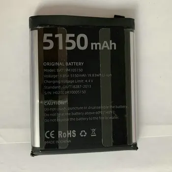 STARVEITU Batteri til Doogee S95 Pro Udskiftning Oprindelige 5150mAh Batteria Genopladelige Li-Ion-Batterier til Doogee S95