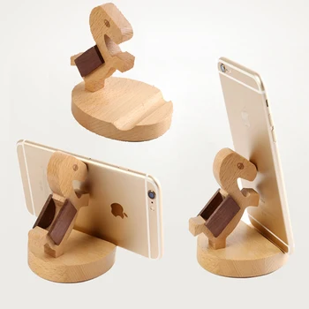 Universal Unikke Træ-Kufung Stil Mobiltelefon Holder Stand holder Til iPhone Til Samsung For XiaoMi Smart-Telefoner, Bærbare