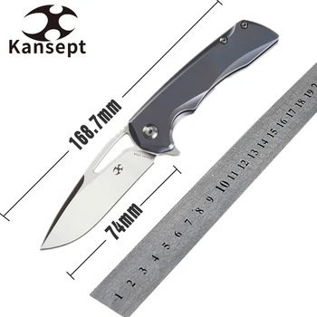 Kansept Hverdagen Bære Kniv Lomme Kniv 2020 Nye Mini Kryo K2001A2 CPM-S35VN Titanium Håndtag af Høj Kvalitet EDC