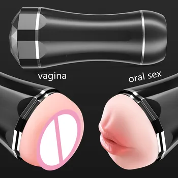 Utomatic Tungen Skeden Stemme Vibrationer Dybt Throat Oral Sex Legetøj Tungen Slikke Penis Massage Male Masturbation Cup Sex Maskine