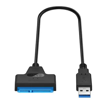 USB 3.0 og SATA-22 Pin-kode 2.5 Inch Hard-Disk-Driver SSD Adapter Kabel Konverter Lager